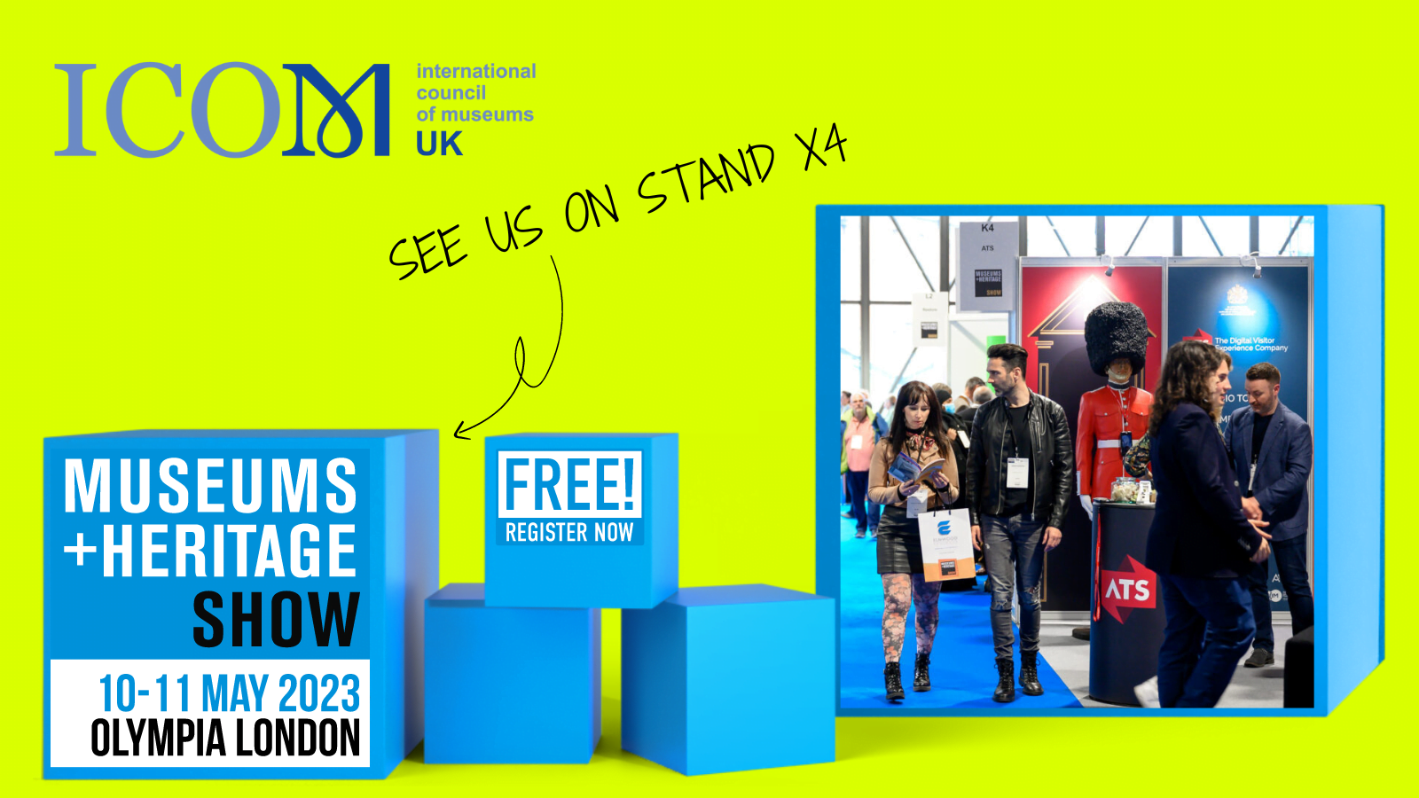 ICOM UK at the M+H Show, Thursday 11 May, London Olympia - ICOM UK