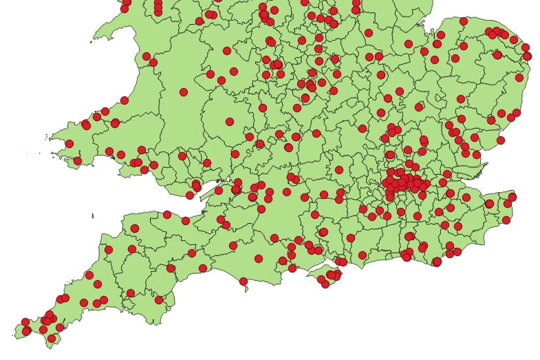 New Data On Uk Museum Closures Between 2000 24 Published The Mapping