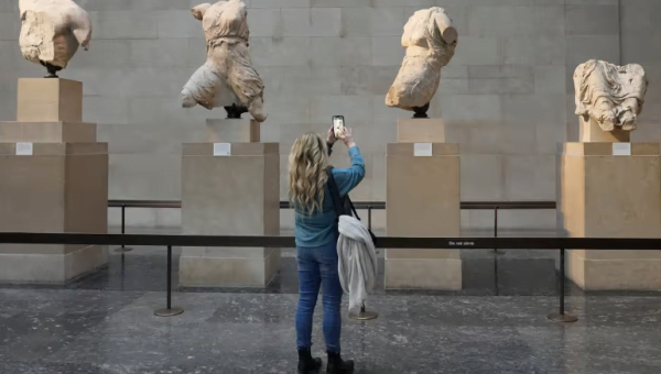 The British Museum bought the Parthenon marbles from Lord Elgin in 1816. Photograph: Kirsty Wigglesworth/AP